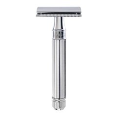 Т-образный станок Edwin Jagger DE89KN14bl Closed comb ребристая ручка