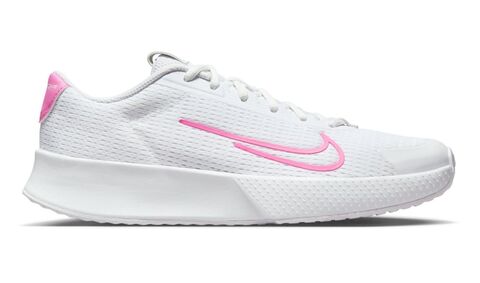 Женские теннисные кроссовки Nike Court Vapor Lite 2 - white/playful pink/white