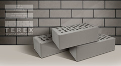 Кирпич TEREX Серый 1,4НФ