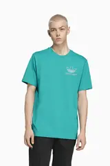 Футболка adidas Liverpool FC 25/26 Terrace Icons Graphic - бирюзовый
