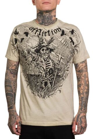 Affliction | Футболка мужская Silent Curse Tee A26977 перед