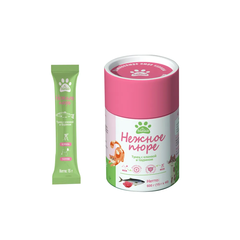 Biohaus лакомство для кошек нежное пюре тунец с клюквой и таурином