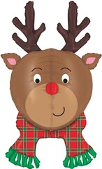 Г Фигура, Голова, Новогодний олень, Коричневый, 35