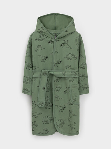 халат  для мальчика  К 5763/зеленый камень,динозавры