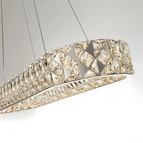 Подвесная светодиодная люстра Modelux ML.335.900.300 CR