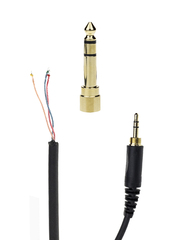 Провод для наушников 3.5мм + 6.3мм