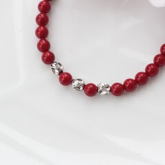 Бусина разделитель фриформ (спейсер), 6 мм, родий, 5 штук, Р096