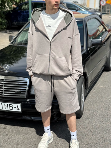 Толстовка серая