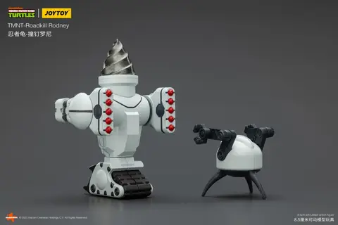 Фигурки Роботы-охранники Роудкилл Роднеис из мультфильма Черепашки Ниндзя 1/18