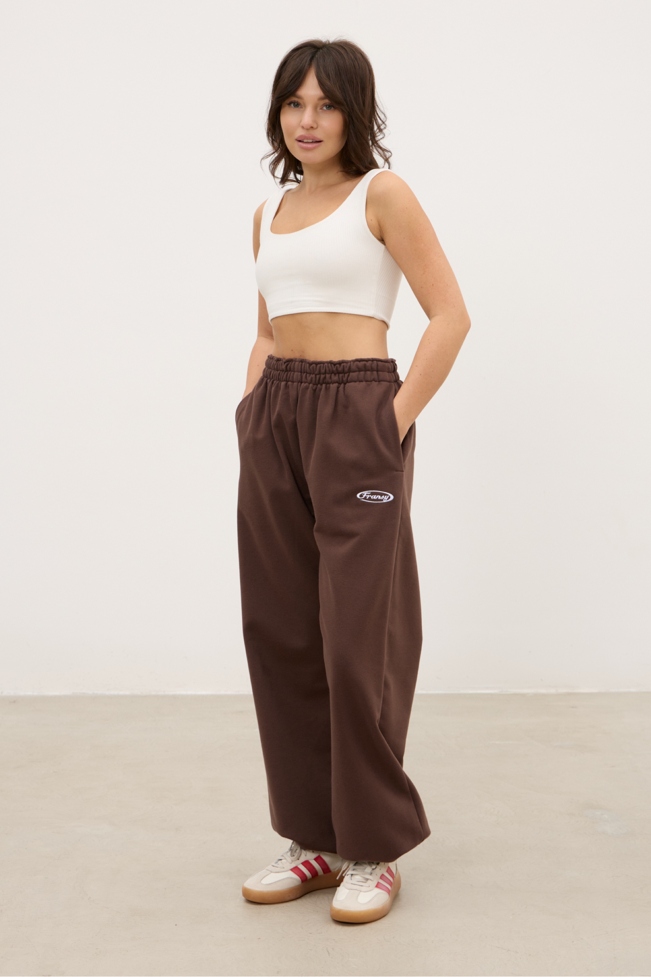 Брюки-трансформеры, трюфельные