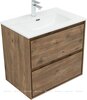Aquanet 340163 Тумба с раковиной Милан 70 цв. дуб рустикальный (340163)