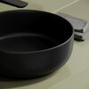 Ceramica Nova Taycan CN12003MB Раковина накладная круглая, 37.5x37.5, цвет: черный матовый