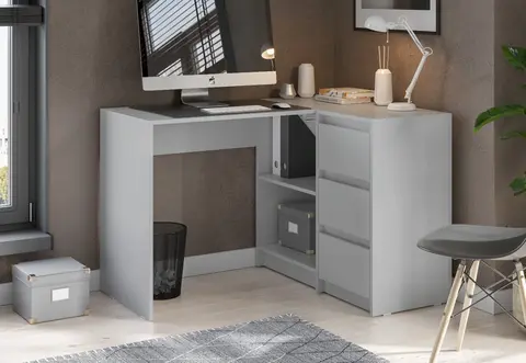 стол письменный АЙДЕН СТП06-900 угловой (серый)