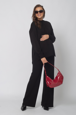 Костюм для беременных 17602 чёрный