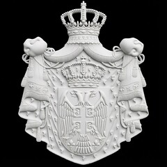 Силиконовый молд № 2124 Герб