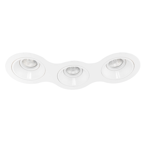 Комплект из светильников и рамки Domino Lightstar D696060606