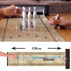 Игра настольная"Нано-Боулинг"в тубусе