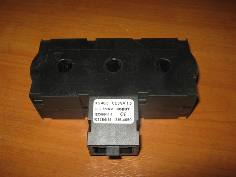 Трансформатор тока 3х40/5А / TRANSFORMER-CURRENT (RATIO 40/5A) АРТ: 10000-54033 РО