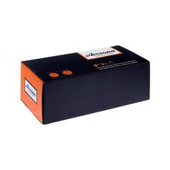 Cмеситель для ванны черный матовый с длинным изливом Accoona A71111F