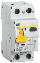 Автоматический выключатель ИЭК АВДТ32М Диф тока В16 10мА MAD22-5-016-B-10