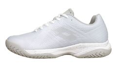 Женские теннисные кроссовки Lotto Mirage 300 III SPD - all white/vapor gray