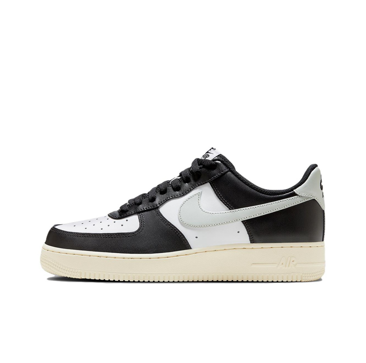 Nike Air Force 1 Low Black Grey Sail 18 490 NEYLONOV