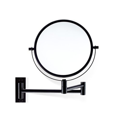 Decor Walther 0110960 Decor Walther SPT 33 Косметическое зеркало 19см, подвесное, увел. 5x, цвет: черный матовый