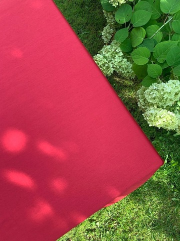 Скатерть 175x270 и 12 салфеток TagHouse 307 Teiere Чайники бордово-бежевые