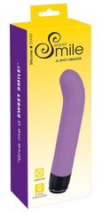 Фиолетовый вибратор G-точки Smile Genius - 20 см. - 