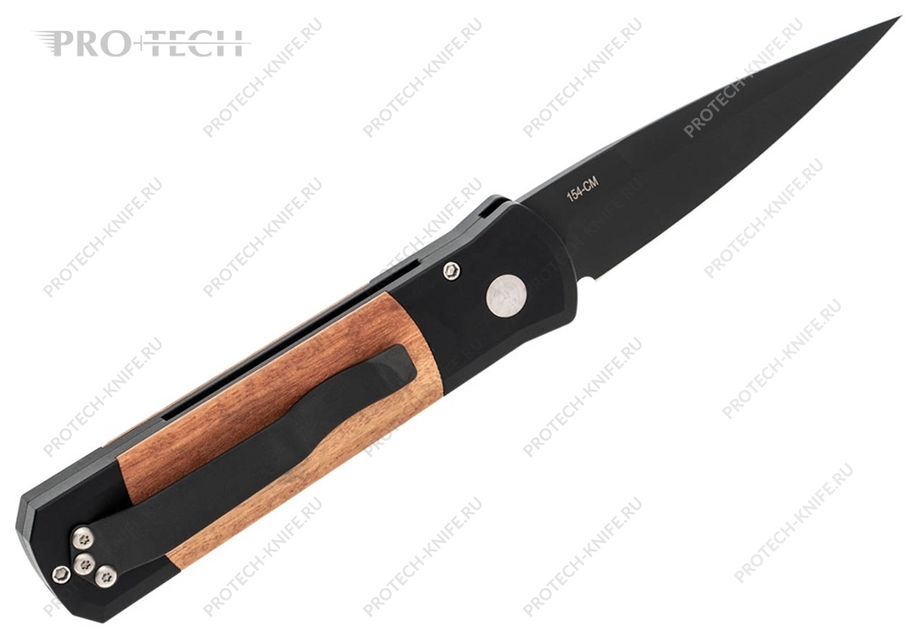 Нож Pro-Tech Godson 707 RIE Eucalyptus - фотография 