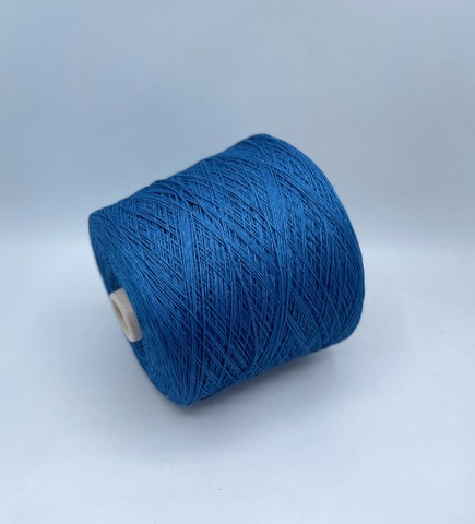 Бобинная пряжа (пр.Италия), art.Cotone, 350м/100 гр. 100%Хлопок, цвет-Байкал , арт.34776