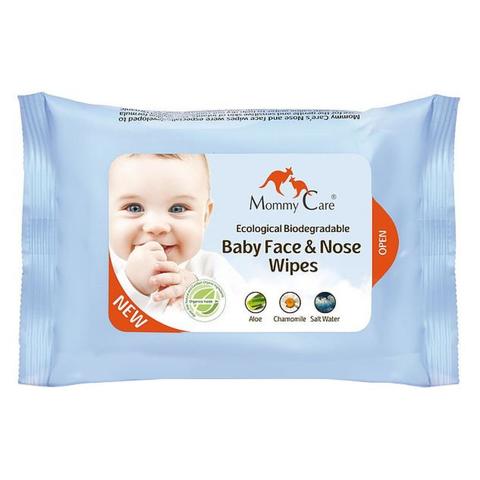 Nose and face wipers Детские влажные салфетки для лица и носиков 24 шт (стандарт)