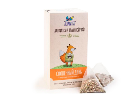 Травяной чай Солнечный день, 40г
