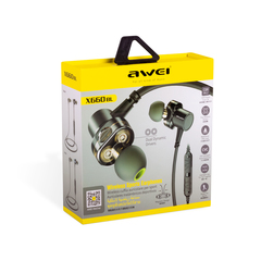 Беспроводные наушники Awei X660BL, Black