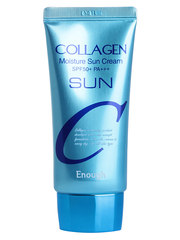 Увлажняющий солнцезащитный крем для лица Collagen Moisture Sun Cream SPF50+ PA+++ ENOUGH
