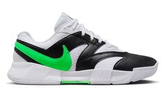 Детские теннисные кроссовки Nike Court Lite 4 JR - white/poison green/black