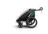 Картинка коляска Thule Chariot Lite2 изумрудная  - 2