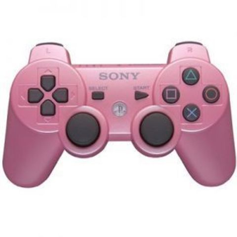 Беспроводной контроллер DualShock 3 (розовый, China)