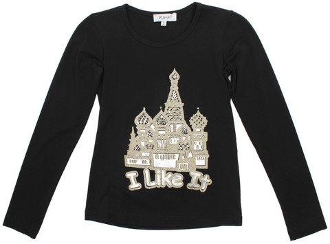 Черная блуза REMIX