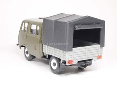 UAZ-39094 Farmer (green) awning Agat Mossar Tantal 1:43