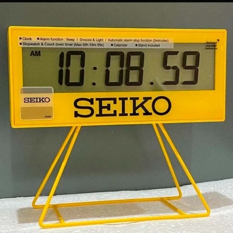 Настольные часы-будильник Seiko QHL083YN