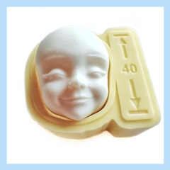 1456-XL Молд силиконовый лицо детское 