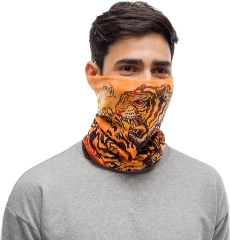 Картинка бандана-труба Buff original Tigers Orange - 2