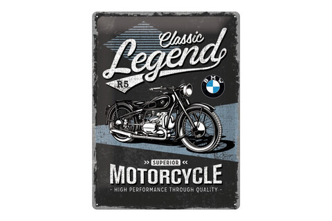 Metal sign »BMW Classic Legend« 30 x 40 cm - Nostalgic-Art