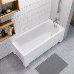 Ванна акриловая прямоугольная Alex Baitler Michigan 170*70 с ножками