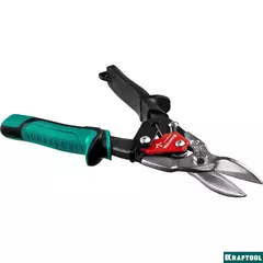 KRAFTOOL Alligator, 250 мм, прямые ножницы по металлу (2328-S)