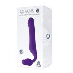 Страпон безремневой Queens от Adrien Lastic, L, фиолетовый