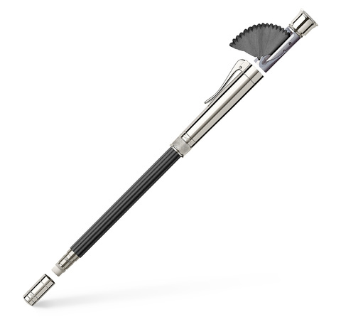 Превосходный карандаш Graf von Faber-Castell Perfect Pencil Platinum Black (118568)