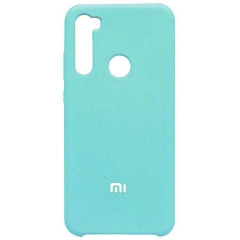 Силиконовый чехол Silicone Cover для Xiaomi Redmi Note 8 (Бирюзовый)