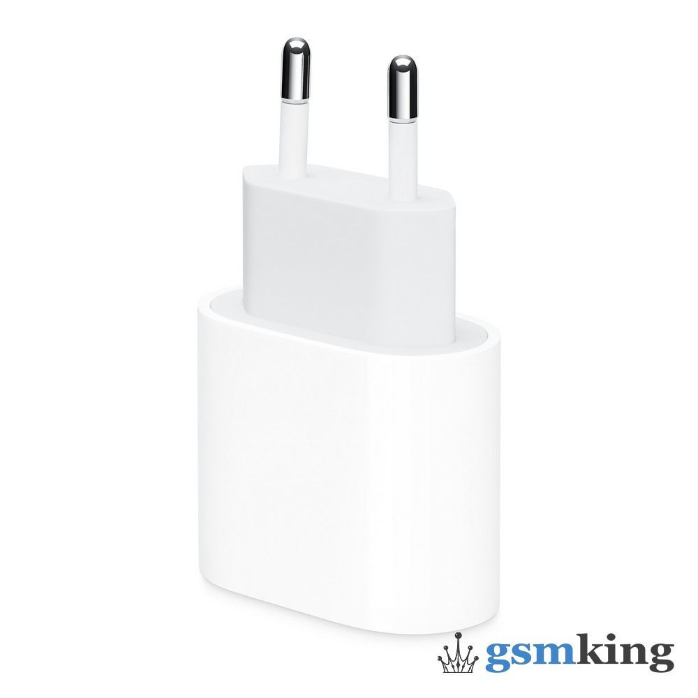 Сетевая зарядка Apple USB Type-C Power Adapter 20W MHJE3ZM/A - цена 3490.0  ₽.